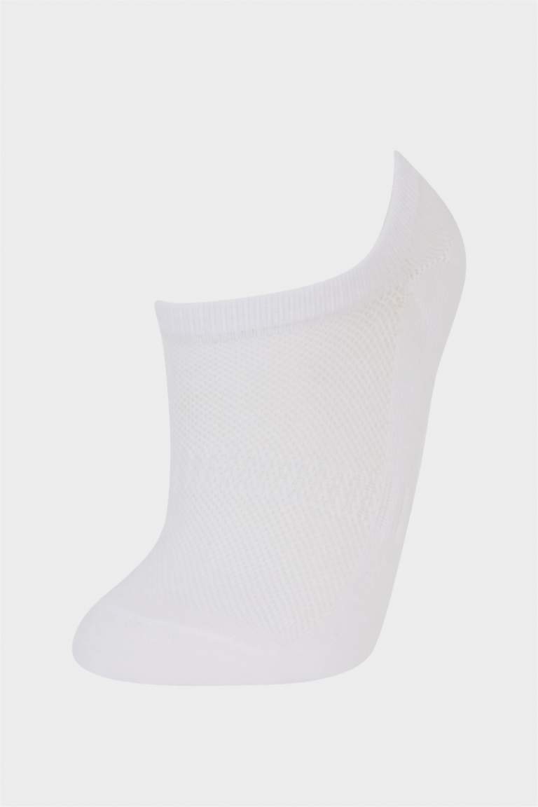 Kadın 3'lü Pamuklu Patik Çorap