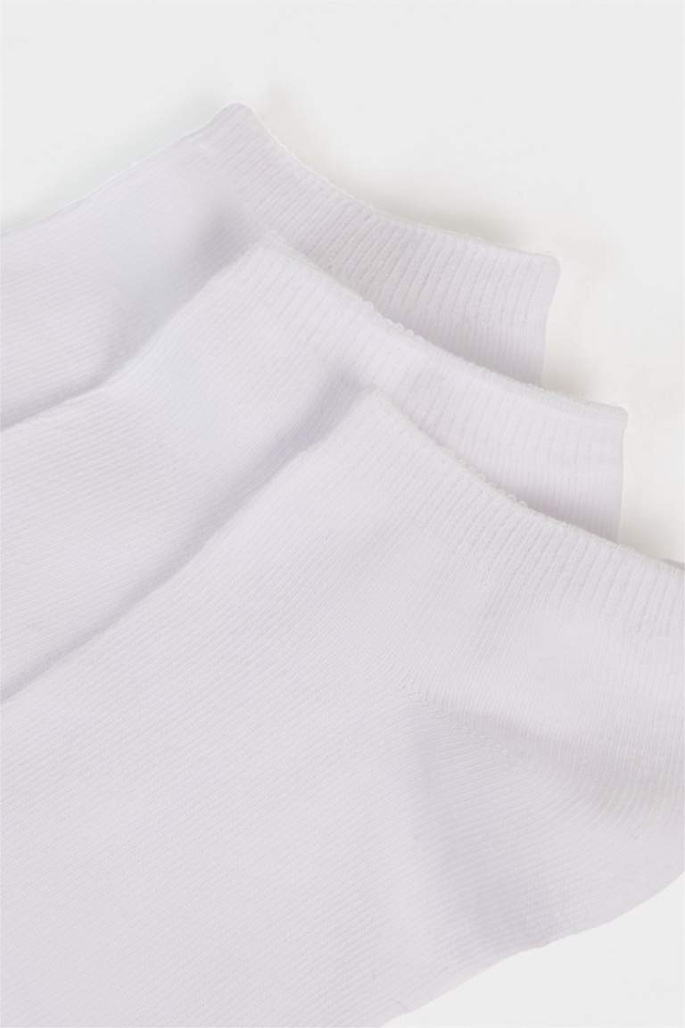 Woman 3 Piece Cotton Ankle Socks