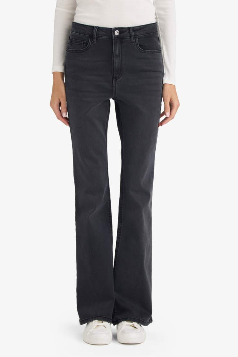 Mia Flare Fit Regular Waist Long Jeans