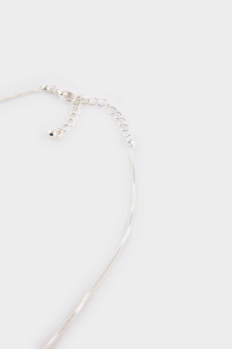 Kadın Minimal Kalp Silver Kolye