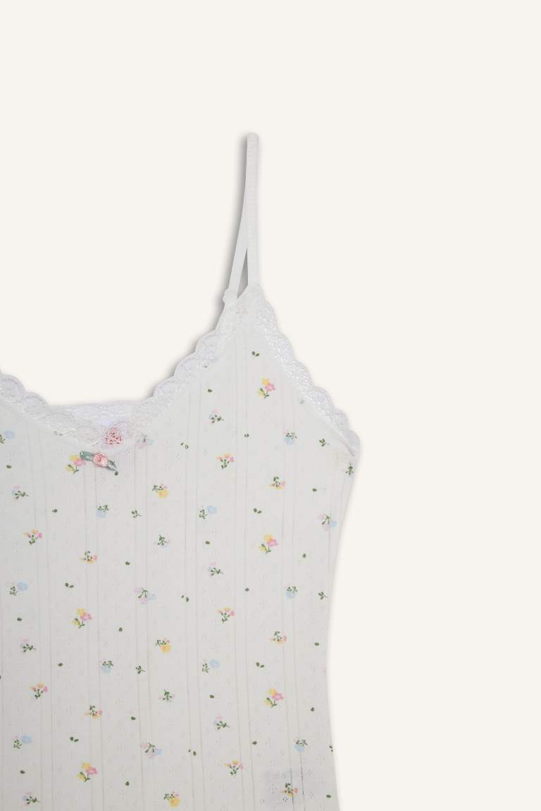 Débardeur en coton imprimé Fall in Love