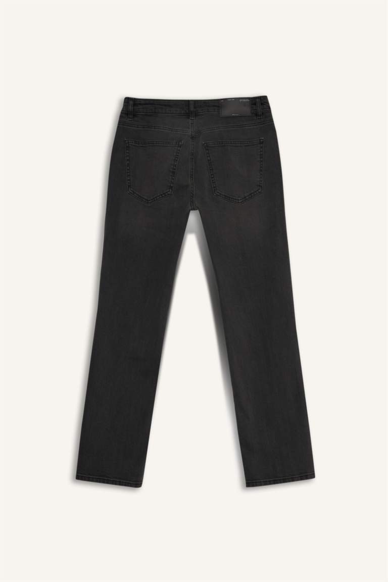 Sergio Regular Fit Regular Hem Denim Trousers