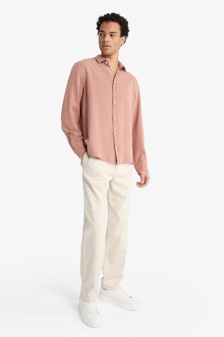 Beli Bağcıklı Wide Leg Pantolon