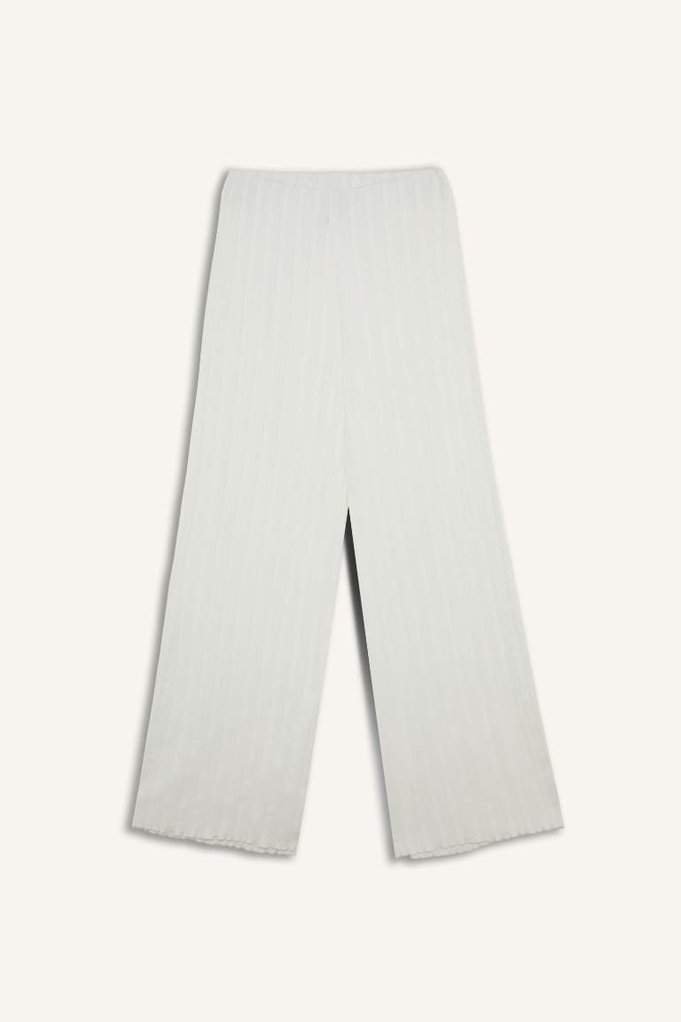 Wide Leg Bürümcük Geniş Paça Pantolon