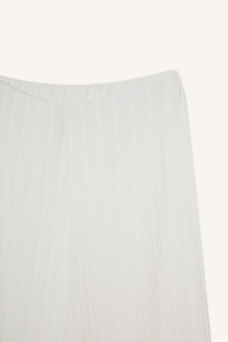 Wide Leg Bürümcük Geniş Paça Pantolon