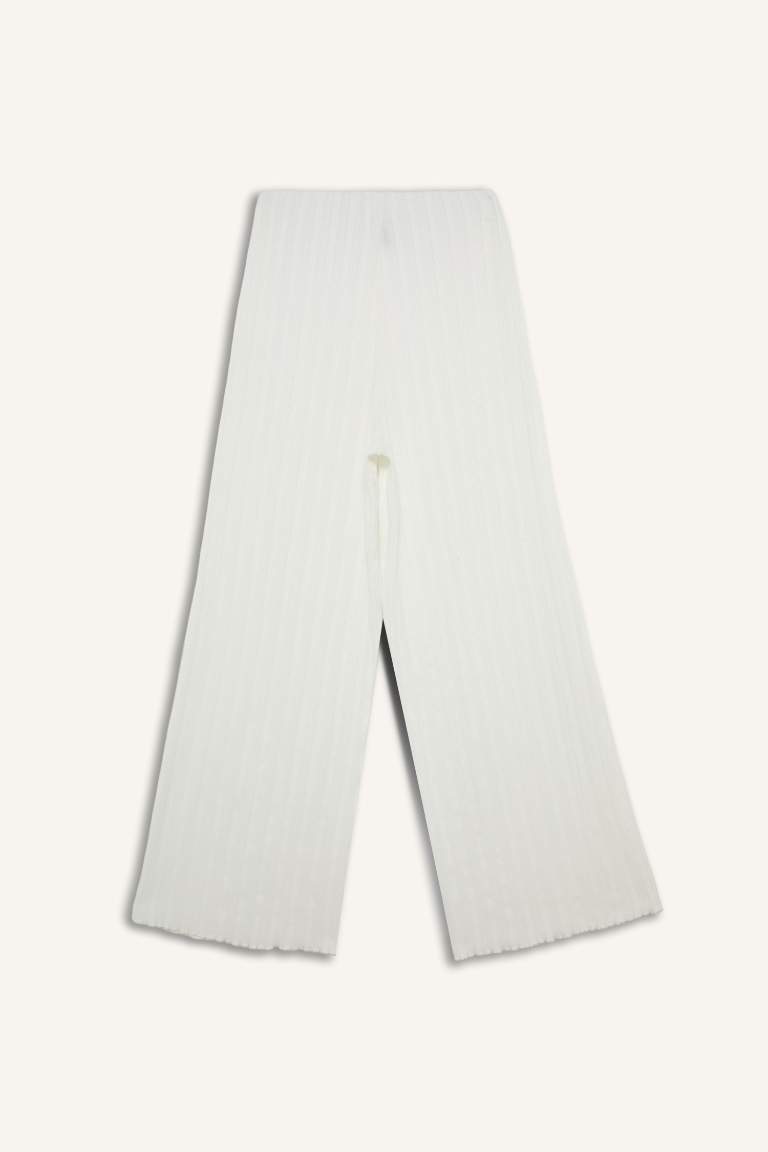 Wide Leg Bürümcük Geniş Paça Pantolon