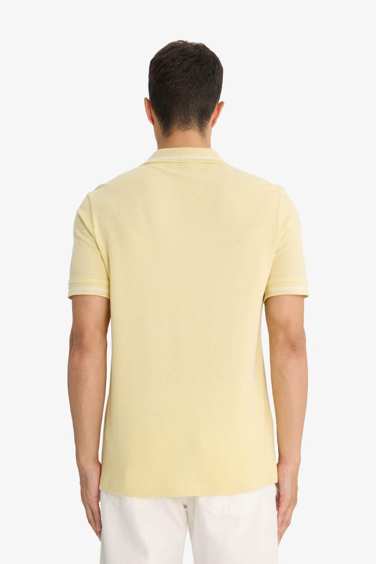 Regular Fit Resort Neck Polo T-Shirt