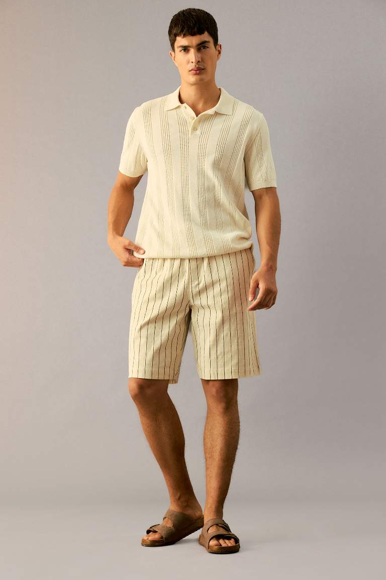 شورت برمودا مخطط