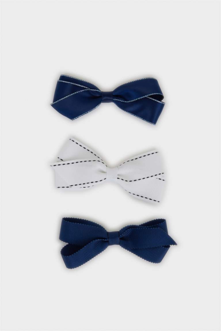Girl 3 Piece Bow Hair Clips