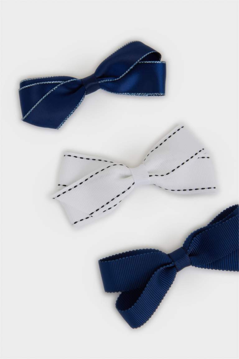 Girl 3 Piece Bow Hair Clips