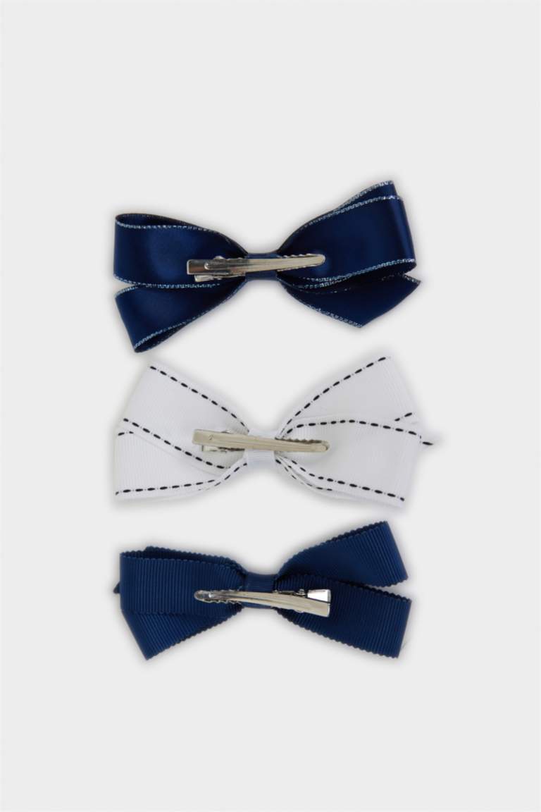 Girl 3 Piece Bow Hair Clips