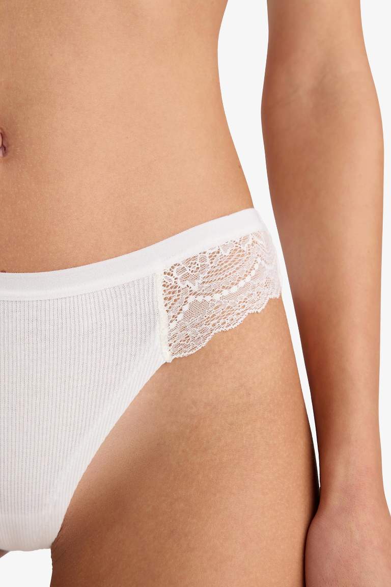 Lot de 2 Culottes brésiliennes avec dentelle de Fall in Love