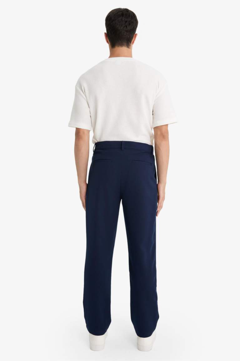 Straight Fit Düz Paça Pantolon
