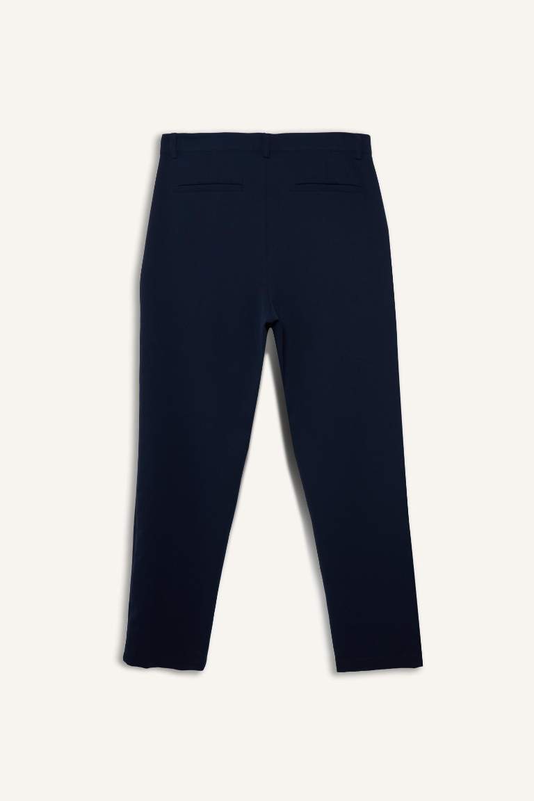 Straight Fit Düz Paça Pantolon