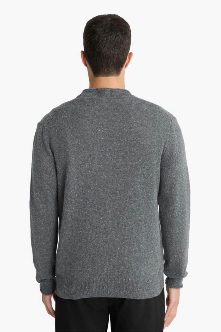 Relax Fit V-Neck Knitwear Cardigan