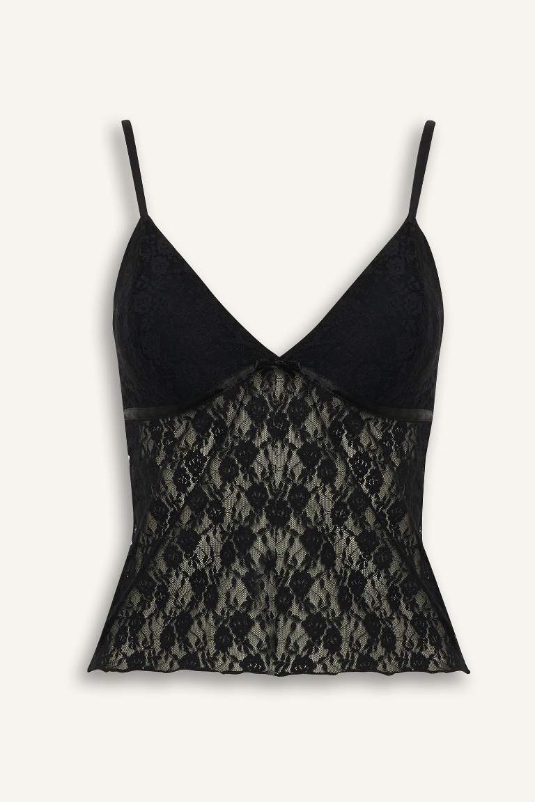 Fall in Love Lace Tank Top