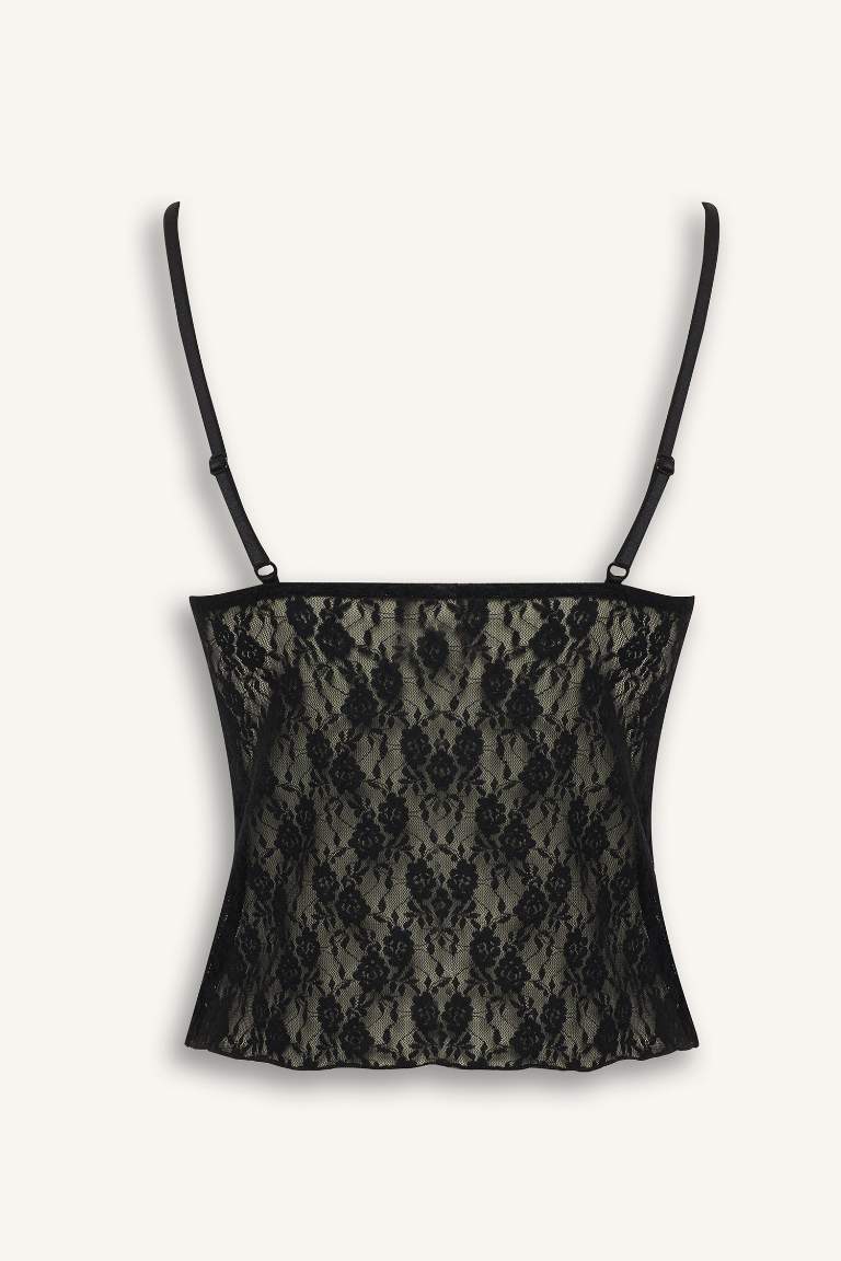 Fall in Love Lace Tank Top