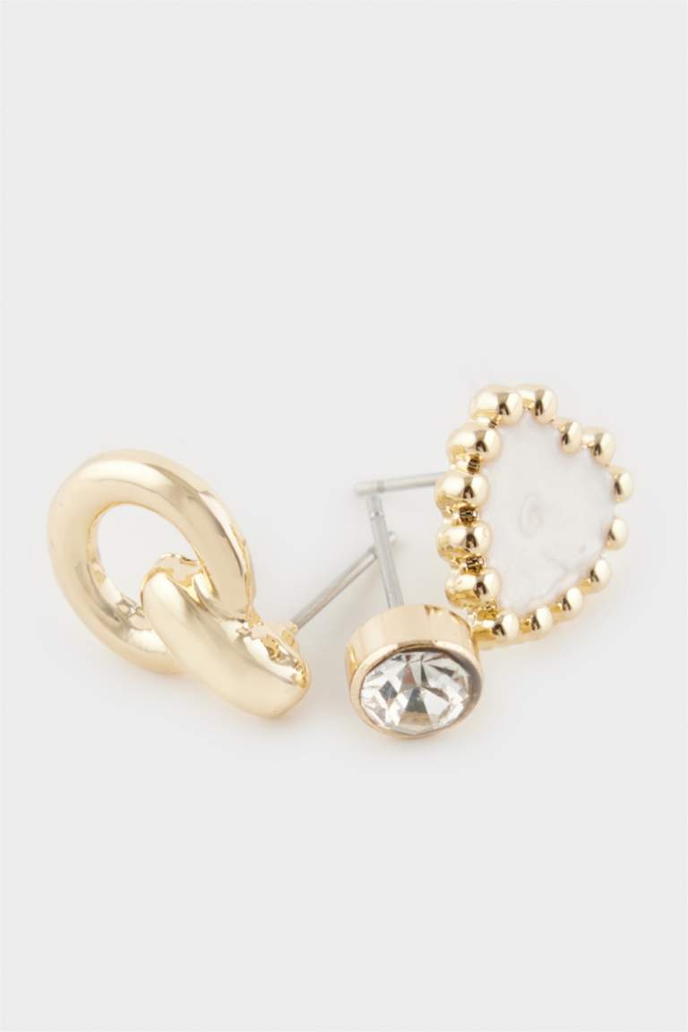 Kadın 6'lı Gold Küpe