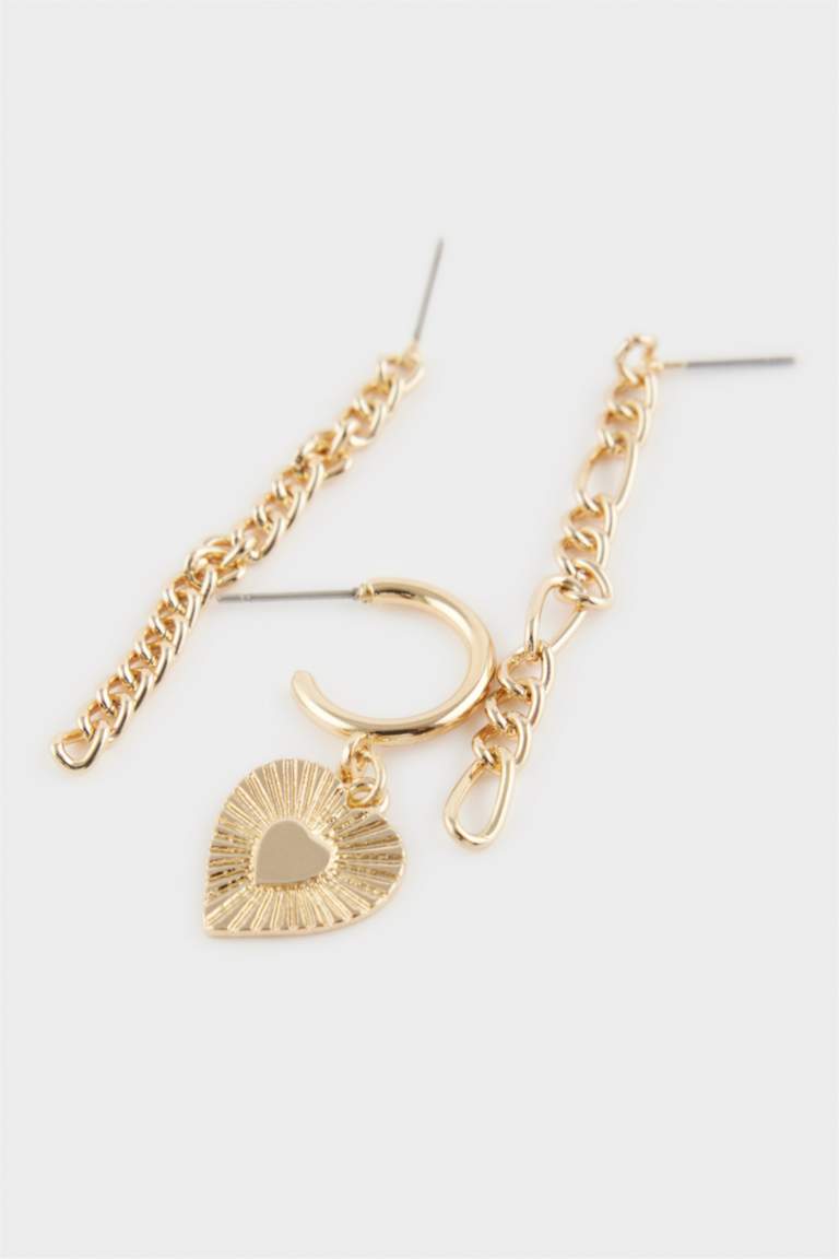 Kadın 6'lı Gold Küpe