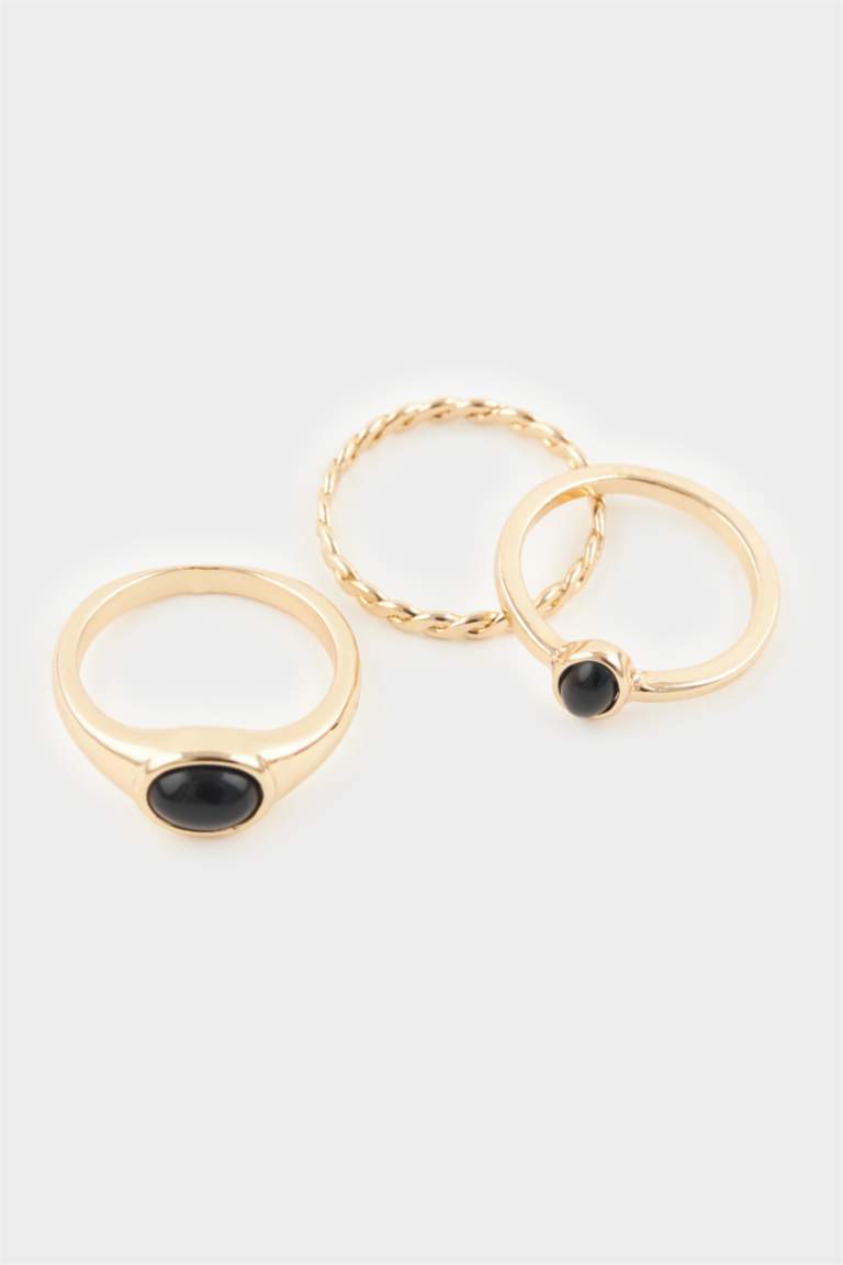 Kadın 6'lı Gold Yüzük