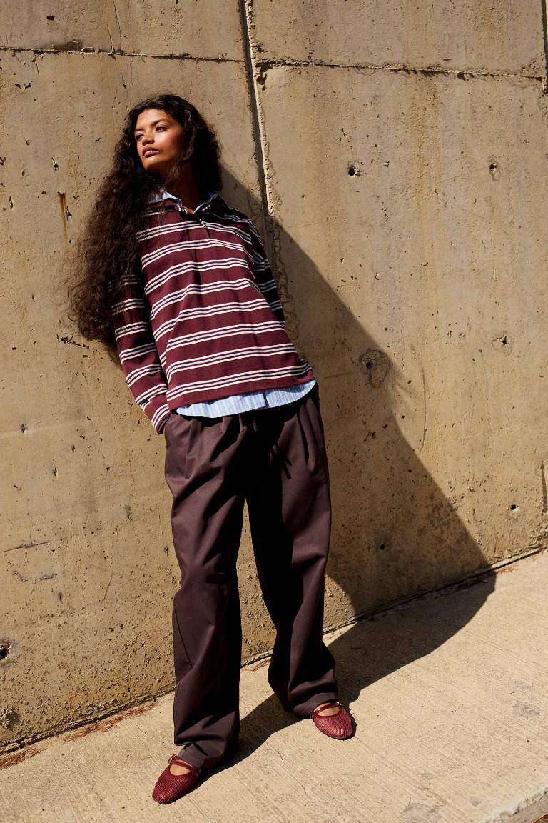 بنطرون جبردين باجي فيت وخصر عادي