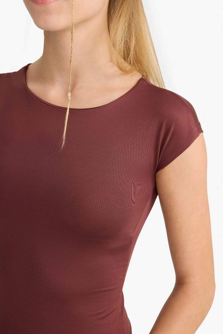 Coool Basic Düz Kolsuz Çıtçıtlı Body