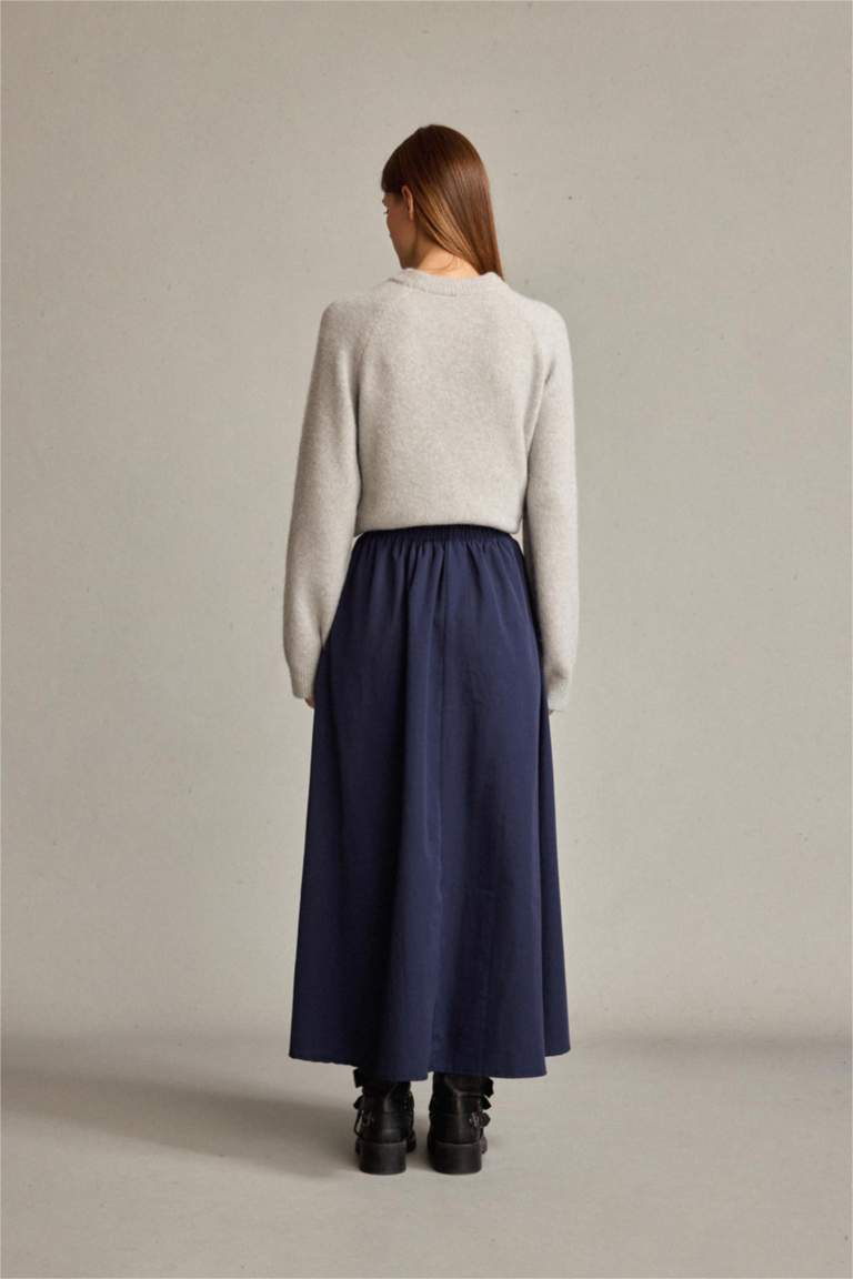 Beli Lastikli Cepli Maxi Etek