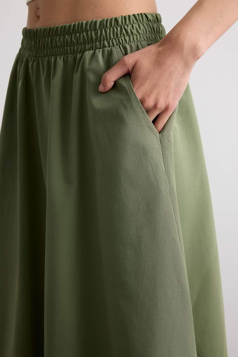 Beli Lastikli Cepli Maxi Etek
