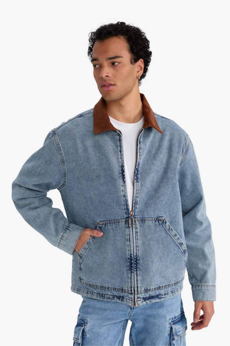 Relax Fit Denim Jacket