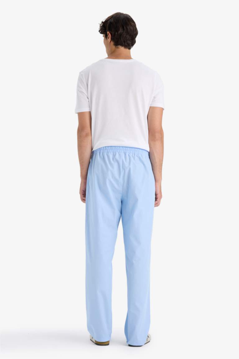 2 Piece Striped Poplin Pajama Pants