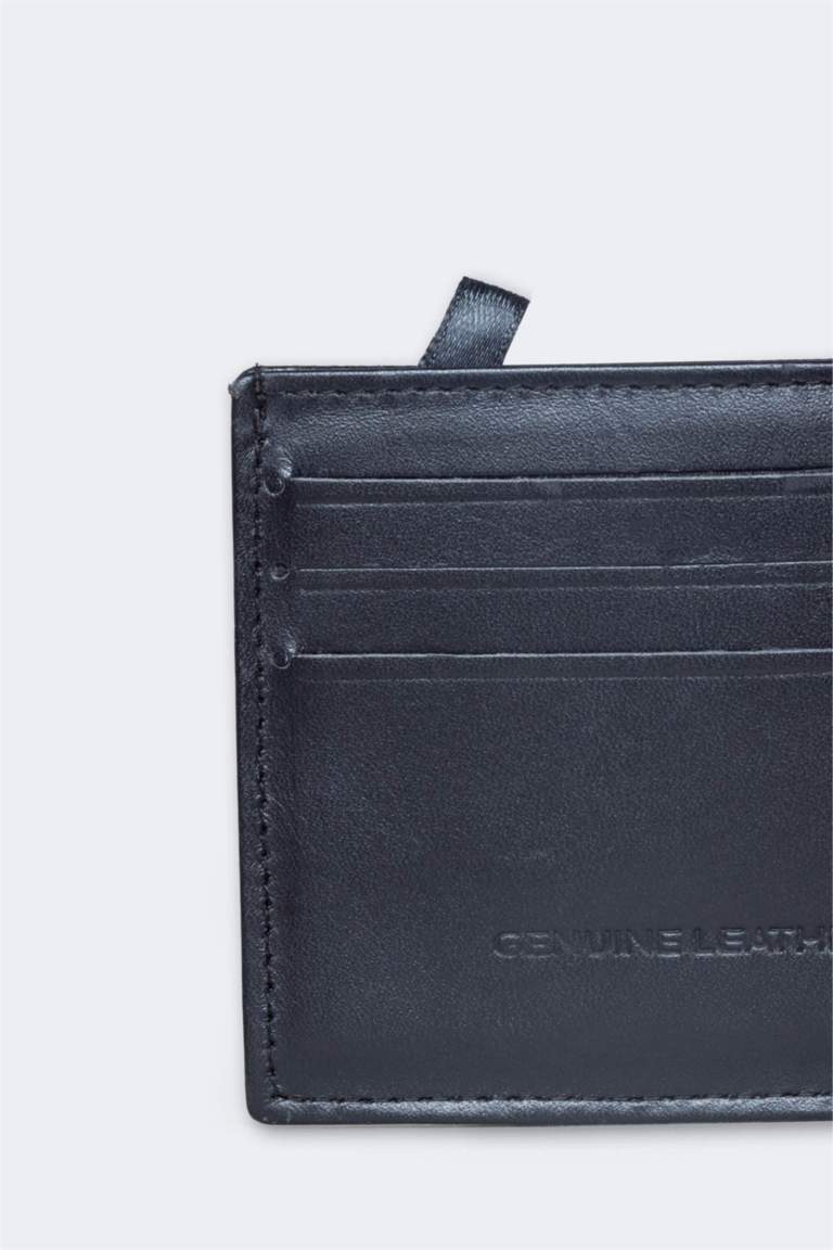 Man Leather Business Card Wallet