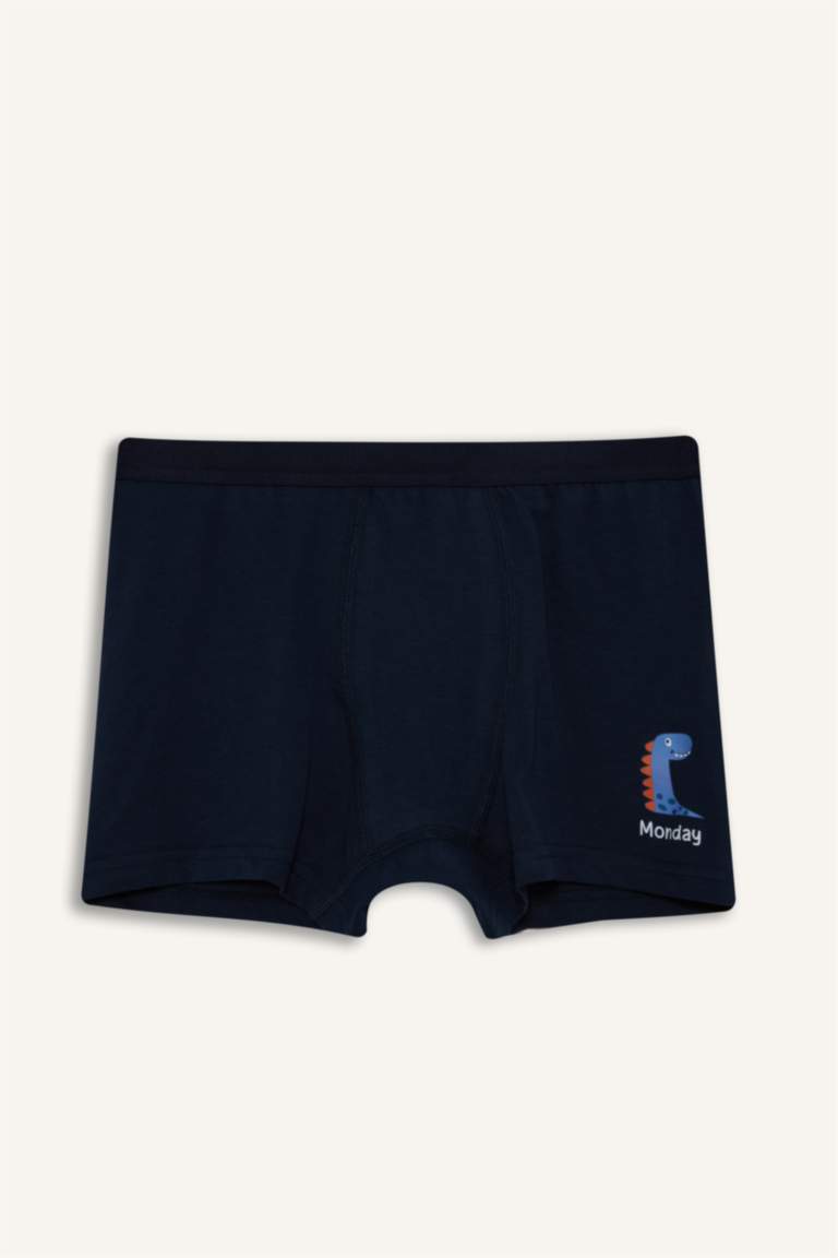 Erkek Çocuk Hayvan Desenli 7'li Boxer