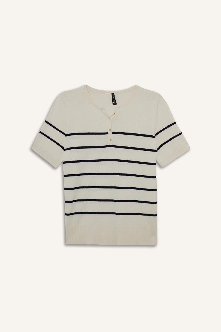 Regular Fit Crew Neck Knitwear Pullover