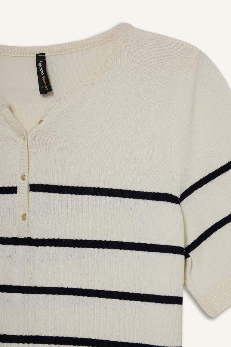 Regular Fit Crew Neck Knitwear Pullover
