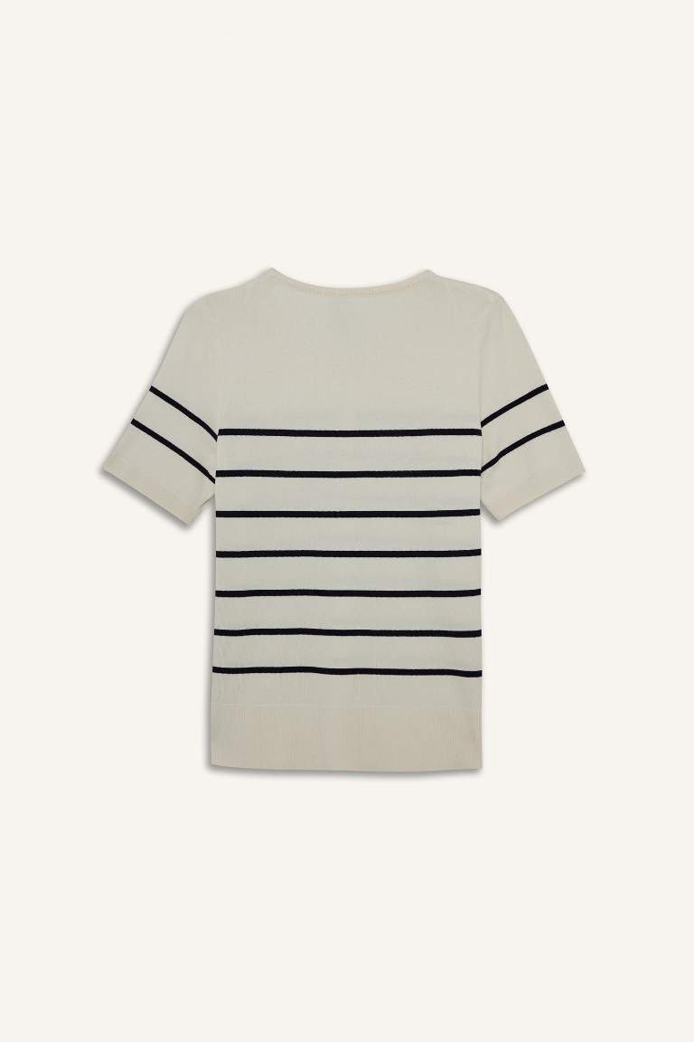 Regular Fit Crew Neck Knitwear Pullover