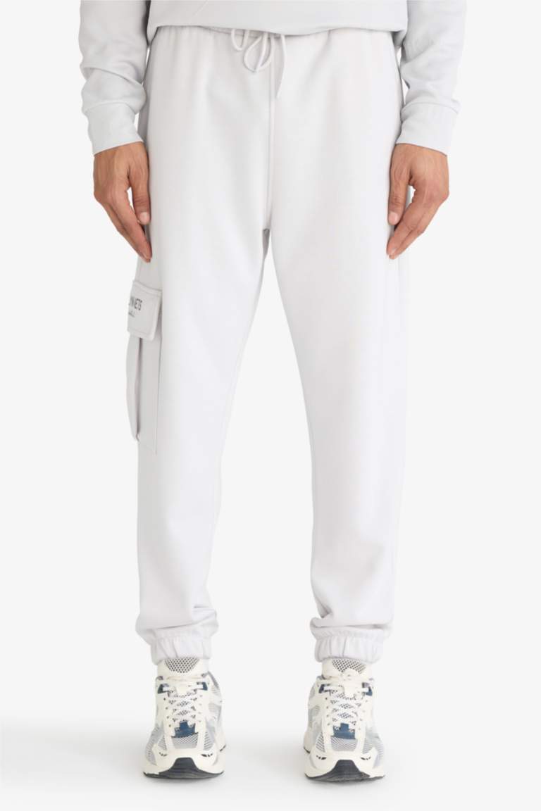 DeFactoFit NBA Brooklyn Nets Standart Fit Skuba Dalgıç Kumaş Jogger