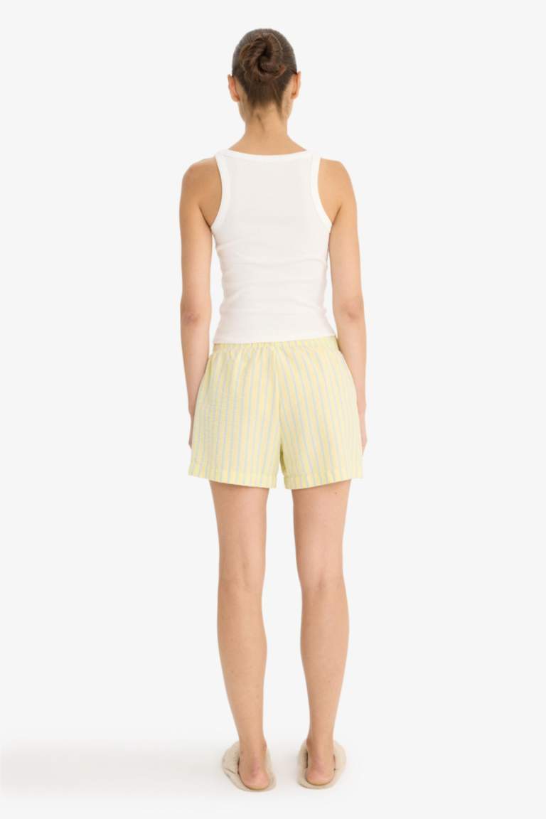 Fall in Love Regular Fit Woven Pajama Shorts