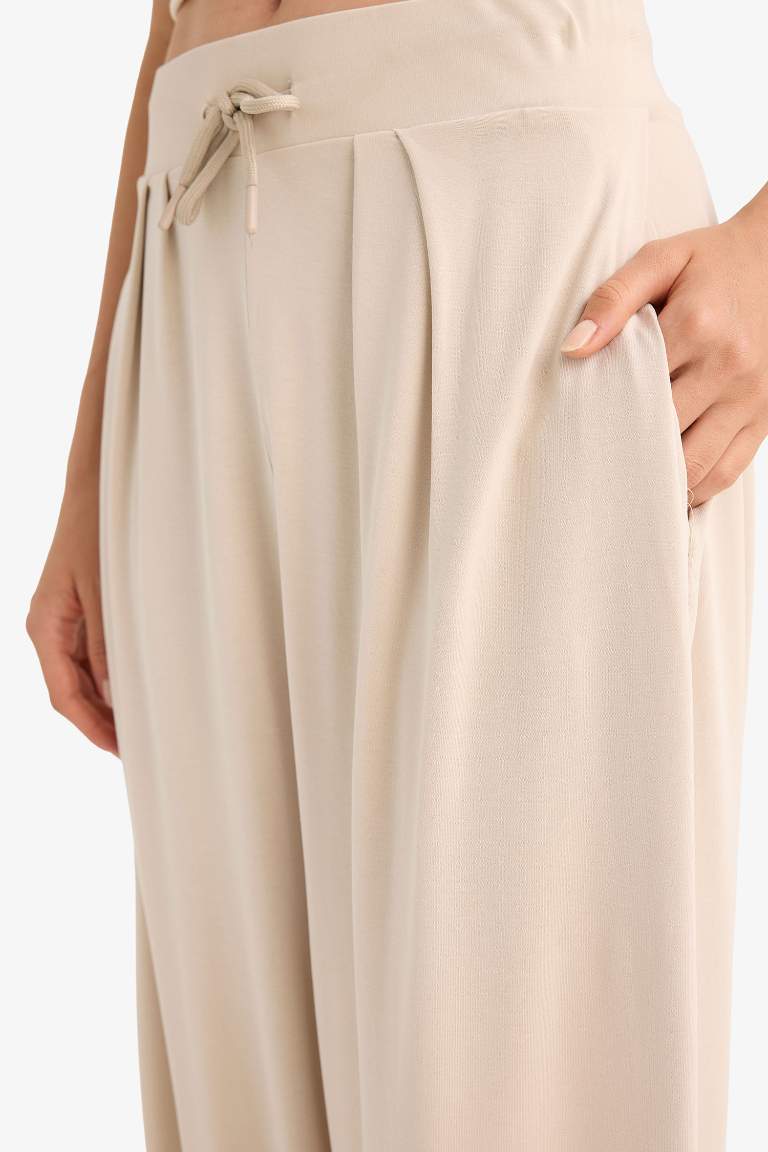 Oversize Geniş Kalıp Modal Pantolon