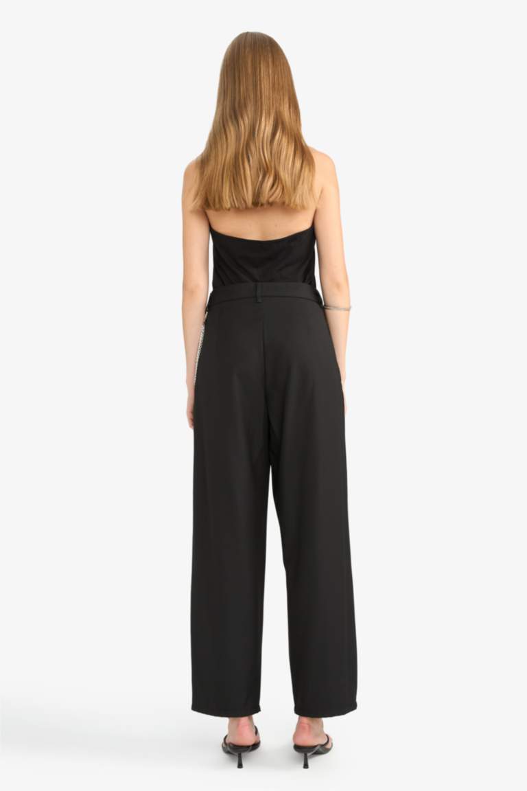 Брюки Baggy Fit с двумя карманами, стандартной длины, с нормальной посадкой