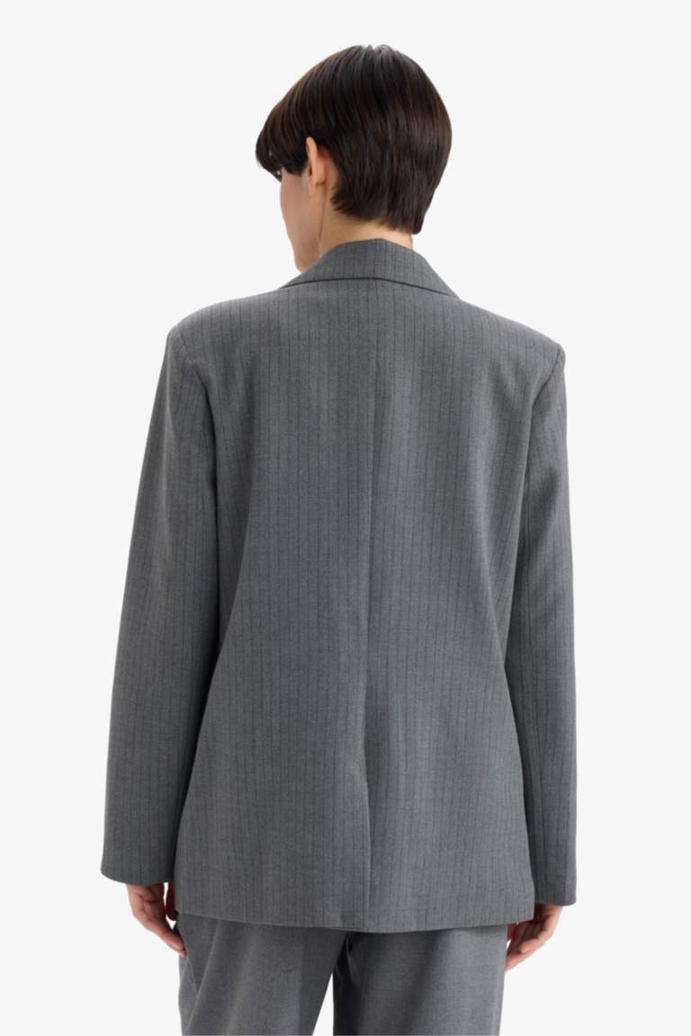 Regular Fit Jacket Collar Blazer