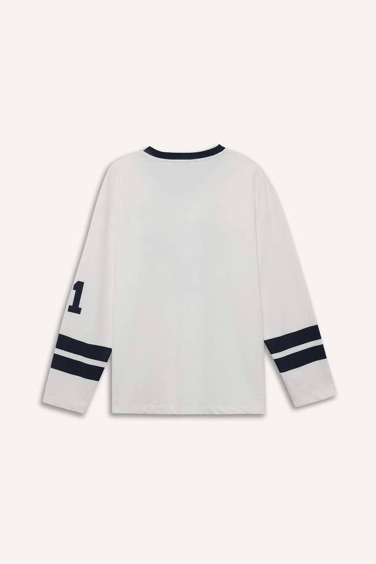 Yale University Regular Fit V-Neck T-Shirt