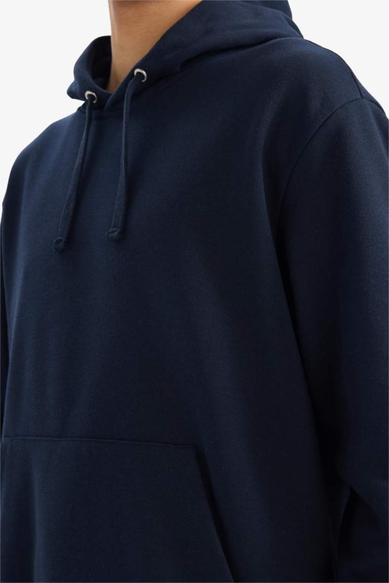 Regular Fit 2'li Eşofman Takımı Kapüşonlu Sweatshirt Eşofman Altı