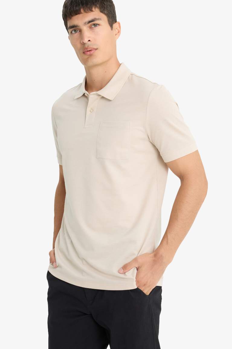 Polo Yaka Pike Kısa Kollu Tişört