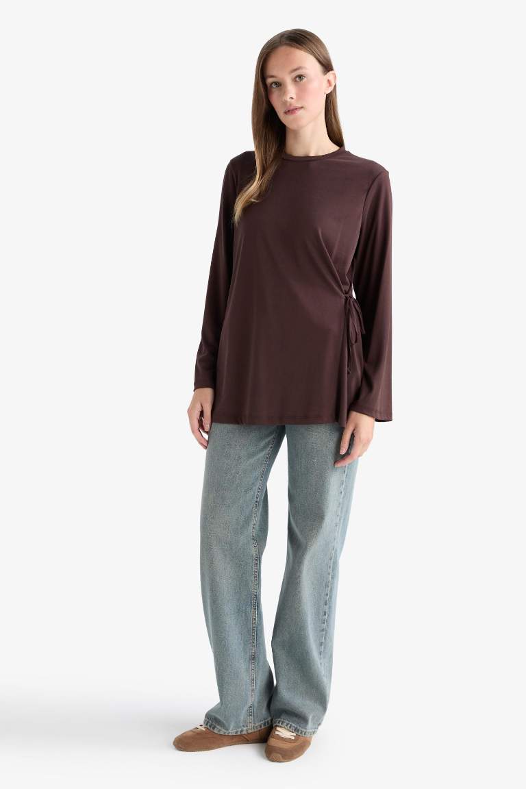 Regular Fit Modal Long Sleeve Tunic