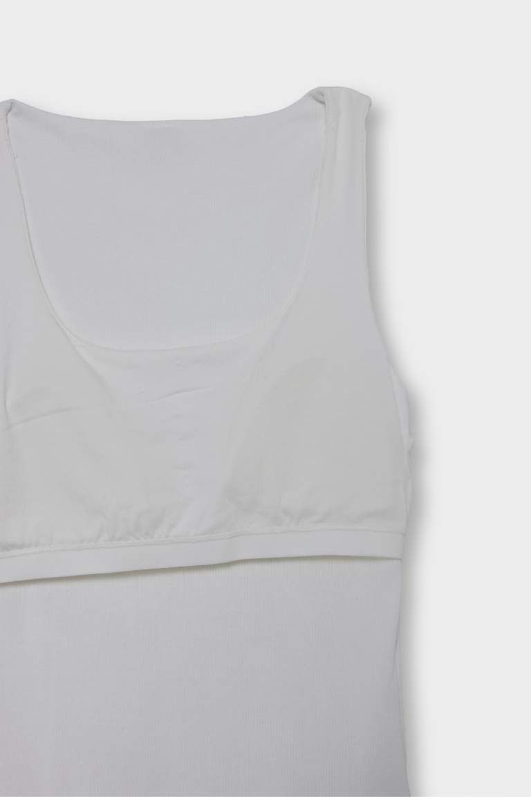 Slim Fit Basic Camisole Halter Collar Tank Top