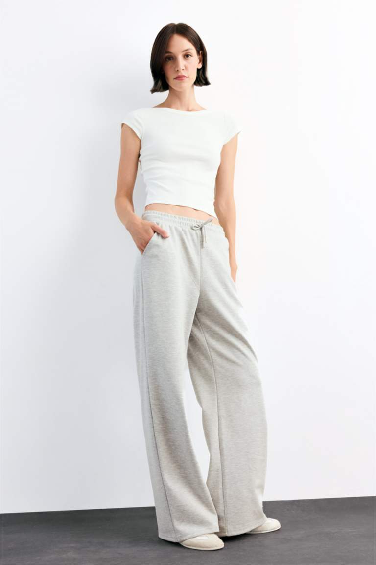 comfort fit modal pants - silver hues main image 1