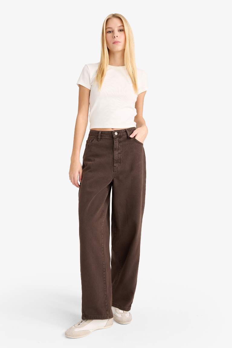 Gabardine Trousers