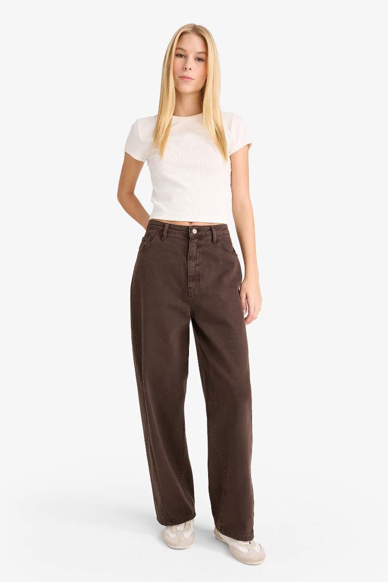 Gabardine Trousers