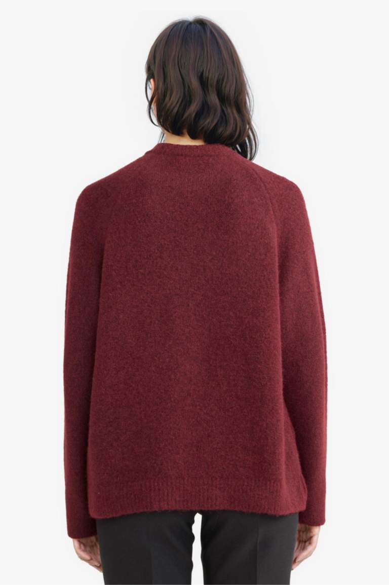 Regular Fit Crew Neck Knit pullover