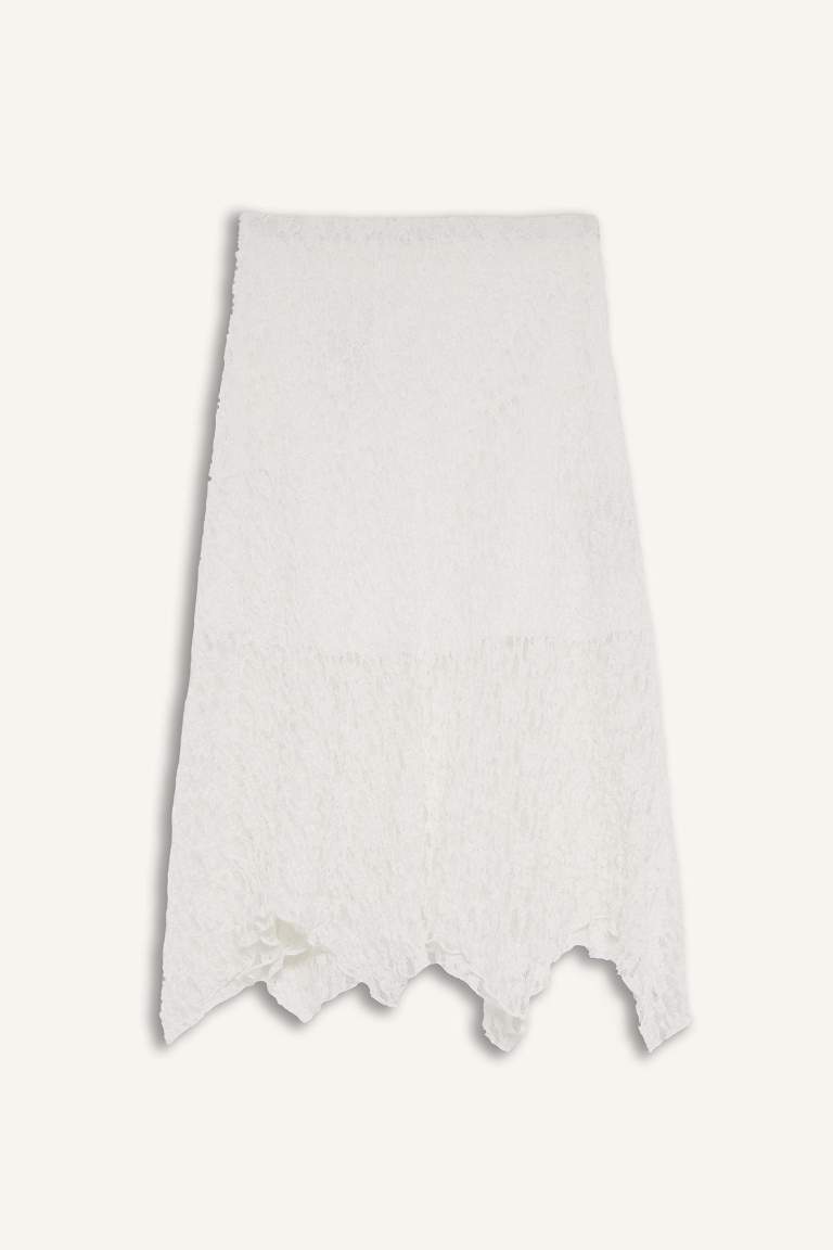 Girl Regular Fit Knitted Skirt